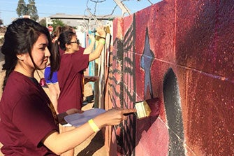 Day of service brightens Phoenix neighborhood